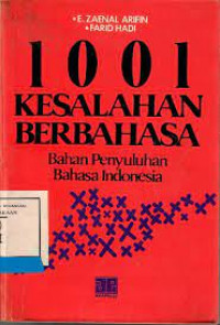 1001 Kesalahan  Berbahasa; Bahan Penyuluhan Bahasa Indonesia