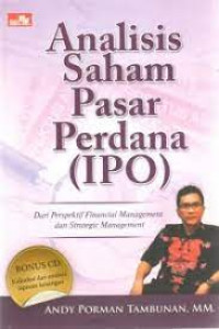 Analisis Saham Pasar Perdana (IPO)