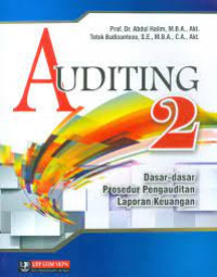 Auditing 2 Dasar-dasar Prosedur Pengauditan Laporan Keuangan