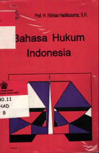 Bahasa Hukum Indonesia