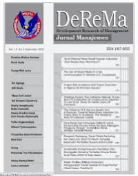 DeReMa Development Research of Management; Jurnal Manajemen