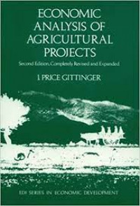Economic Analysis Of Agricultural Projects