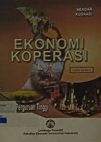 Ekonomi Koperasi; Edisi Kedua