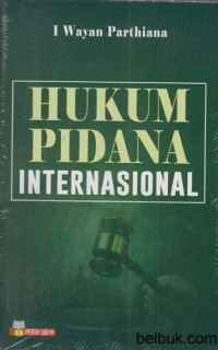 Hukum Pidana Internasional