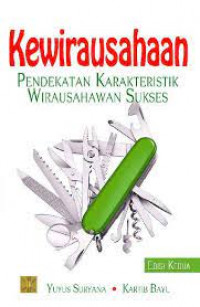 Kewirausahaan; Pendekatan Karakteristik Wirausahawan Sukses Edisi Kedua