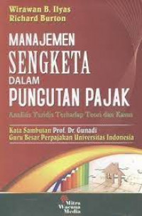 MANAJEMEN SENGKETA DALAM PUNGUTAN PAJAK