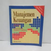 Manajemen Keuangan; Edisi Kedelapan Jilid Pertama