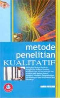 Metodologi Penelitian Kualitatif