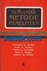 Pengantar Metode Penelitian