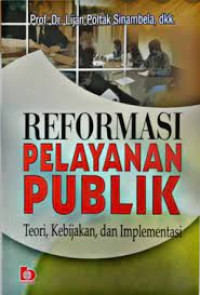 Reformasi Pelayanan Publik