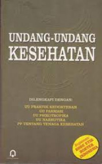 Undang-Undang Kesehatan