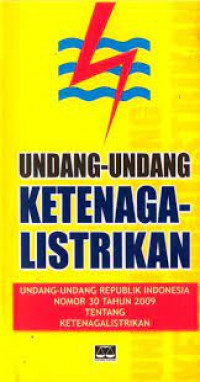 Undang-Undang Ketenagalistrikan
