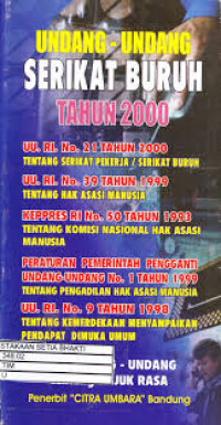 Undang-Undang Serikat Buruh Tahun 2000