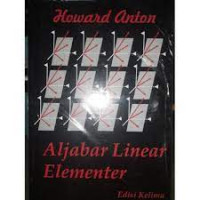 Aljabar Linear Elementer ; Edisi Kelima