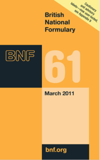 Image of British 
National 
Formulary 61 March 2011