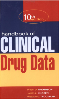 Image of Hand Book Of Clinical Drug Data