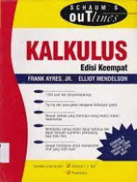 Kalkulus ; Edisi Keempat