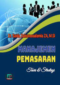 Manajemen Pemasaran Teori dan Strategi