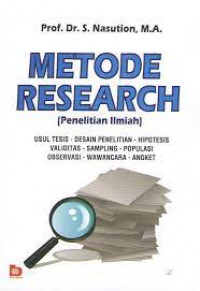 Metode Research (Penelitian Ilmiah)