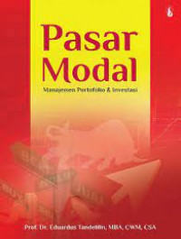 Pasar Modal Manajemen Portofolio & Investasi