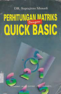 Perhitungan Matriks Dengan Quick Basic
