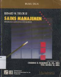 Sains Manajemen (Pendekatan Matematika Untuk Bisnis)