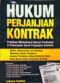 Hukum Perjanjian Kontrak