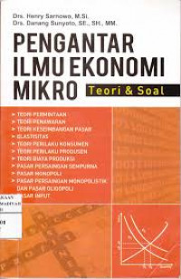 Pengantar Ilmu Ekonomi Mikro Teori & Soal