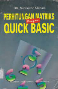 Perhitungan Matriks Dengan Quick Basic